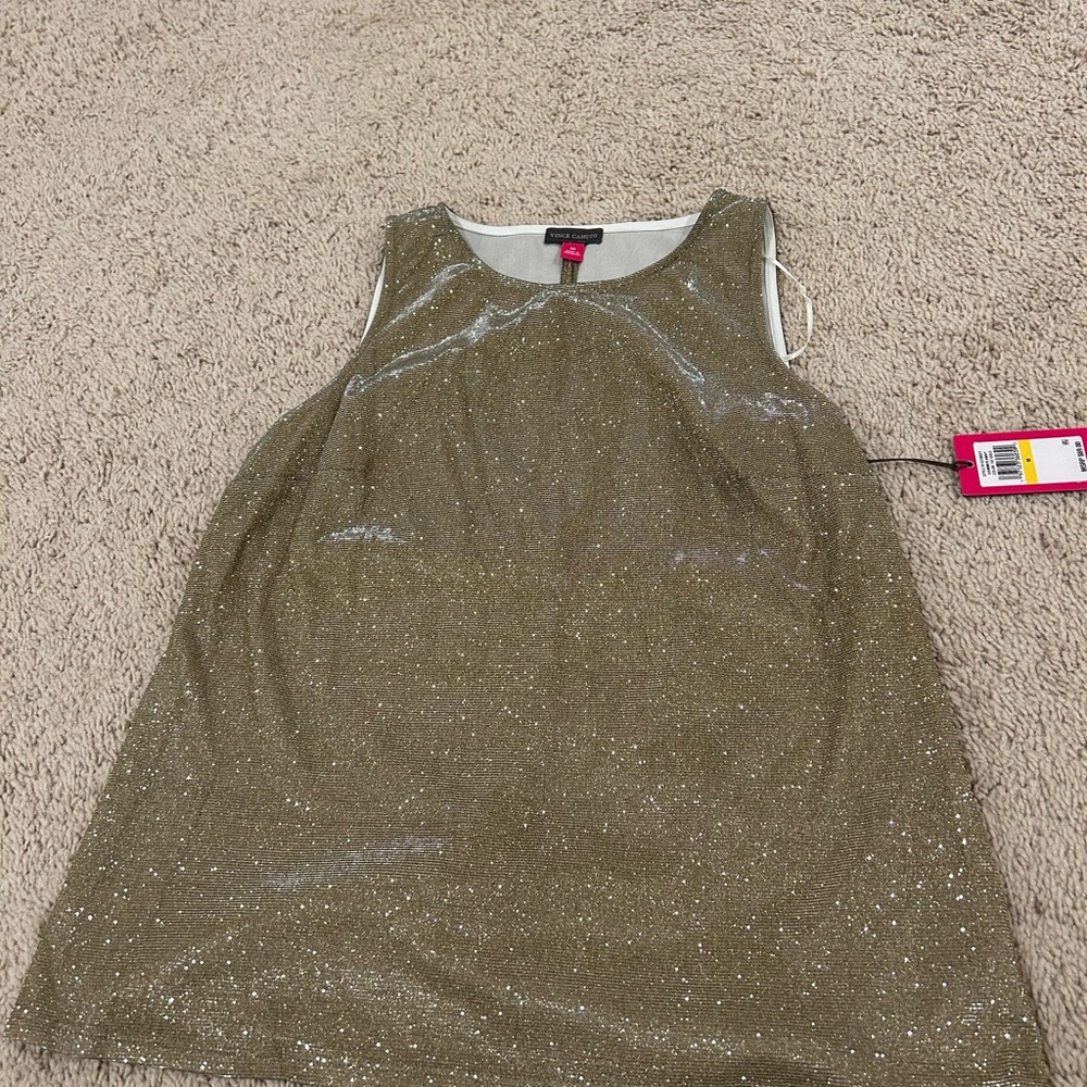 Sparkling Sleeveless Top